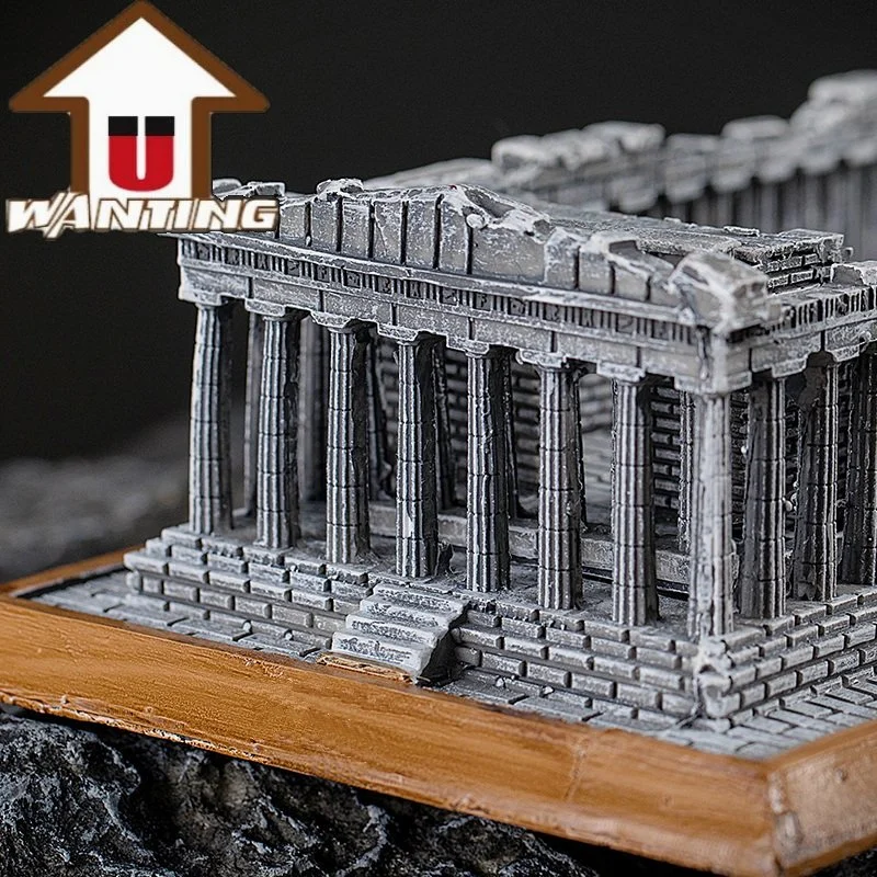 Hot Sale Athens Acropolis Resin Building Model Office Decoration Home Decor Gift