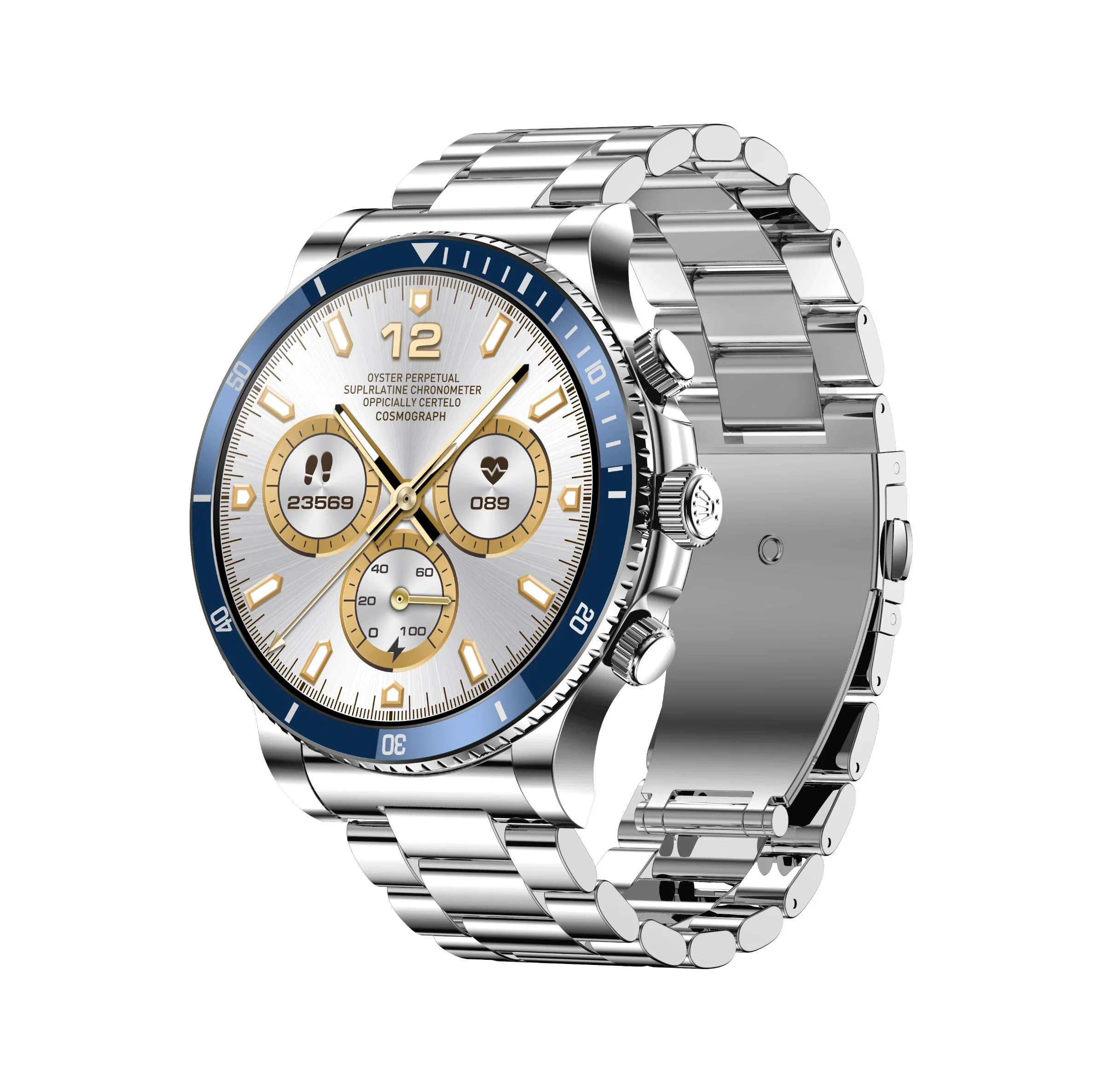 L66 Montres intelligentes de gros traditionnelles avec suivi de fitness pour montre de sport OEM/ODM.