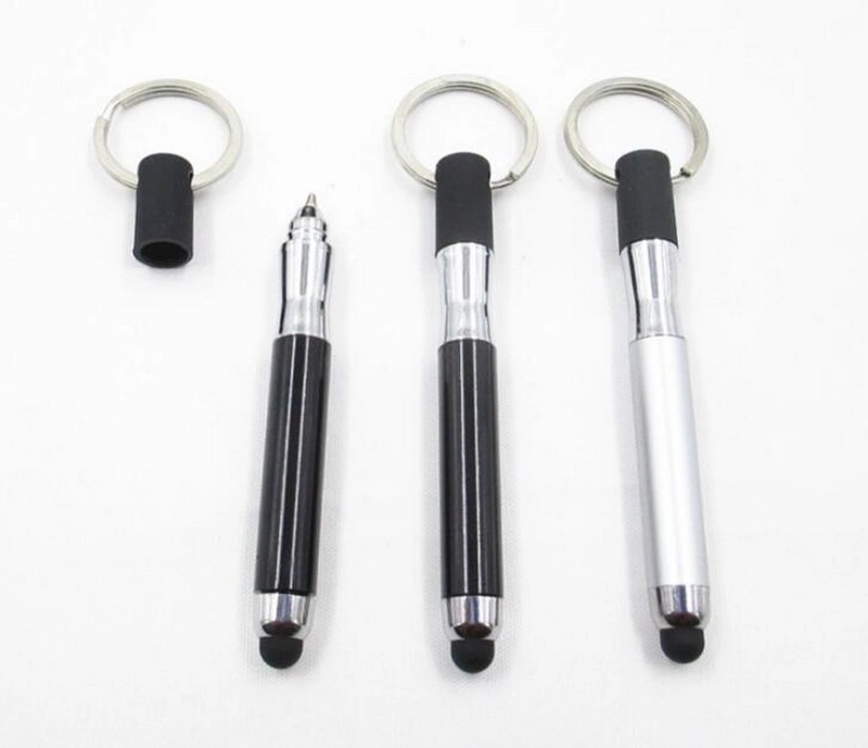 Mini Ball Pen and Mini Torch with Keychain
