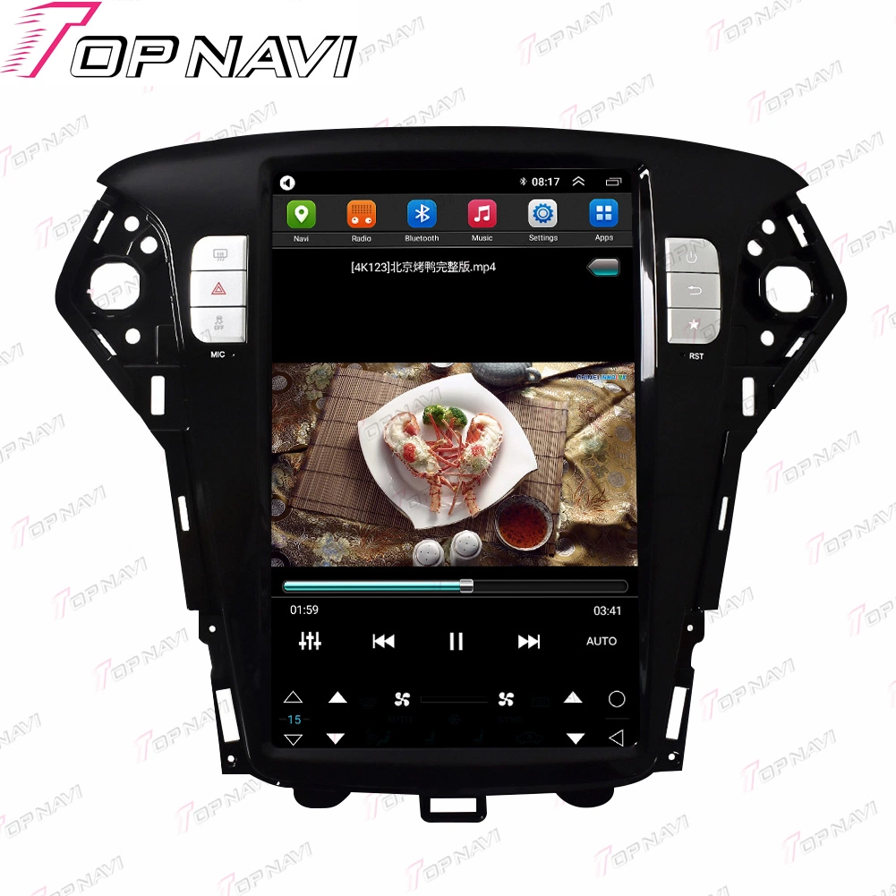 12.8 pouces pour le lecteur DVD de voiture Android Ford Mondeo 2011-2013