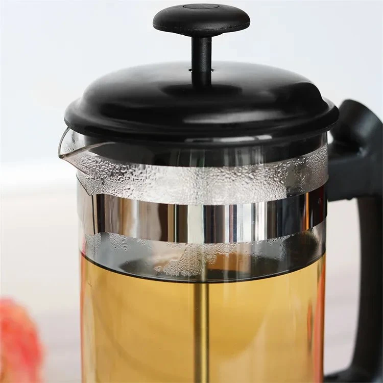 High Temperature Resistant Borosilicate Coffee Filter Pot French Press Coffee Maker