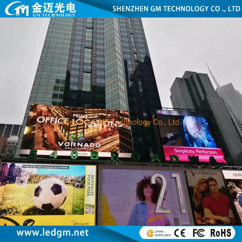 Grand écran à affichage LED de publicité commerciale/panneau/pour mur vidéo de panneaux