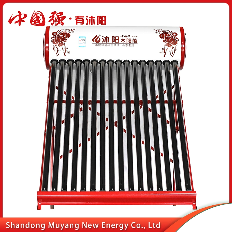 80, 100, 120, 150, 180, 200, 240, 300, 360, 420, 480, 500L Non-Pressurized Vacuum Tube Solar Water Heater