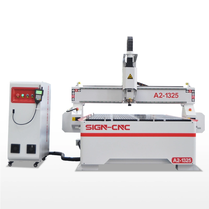 New 2023 Top Sales A2-1325 1530 2030 2040 Model 6kw Air-Cooled Spindle Wood CNC Router Machine with Easy Servo Motor