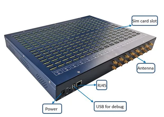 Bulk SMS&Voice Message Sending Modem Pool 4G Lte SMS Gateway