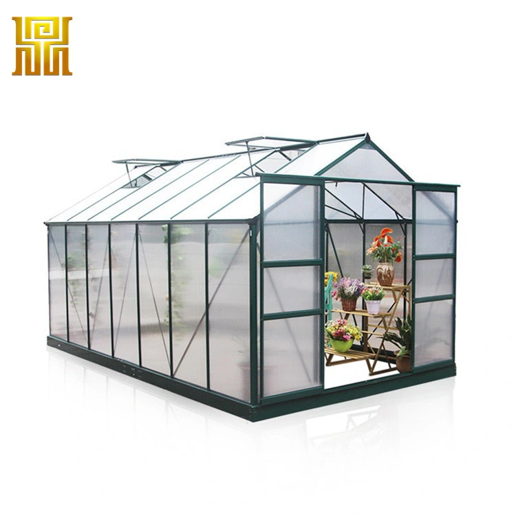 6X4 6X6 6X8 and More Spec. Polycarbonate Hobby Home Garden Greenhouse China Factory Wholesale Price