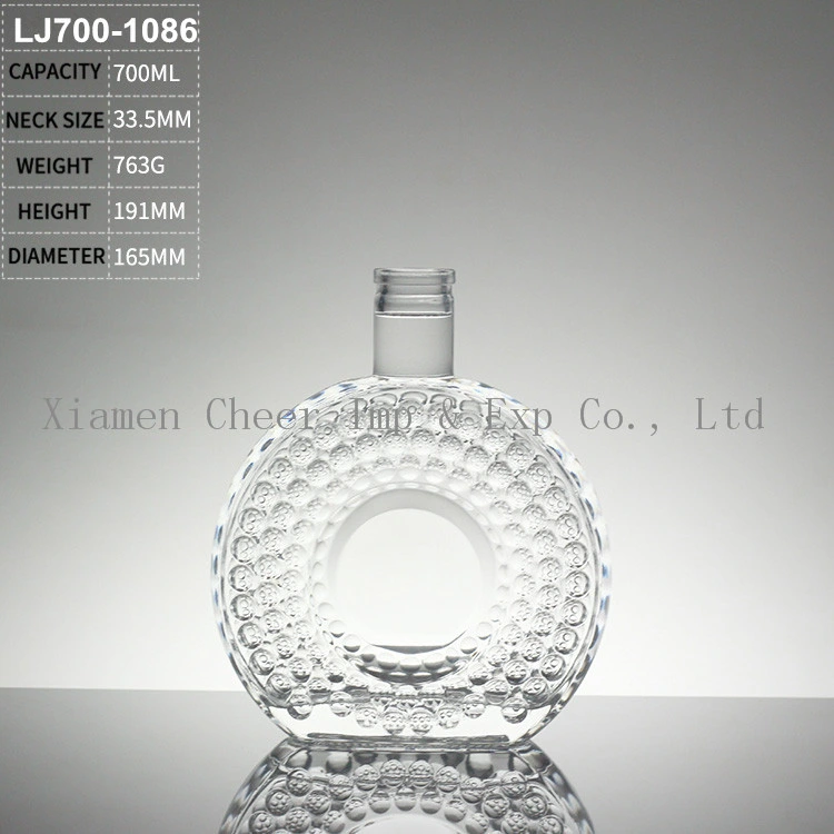 Top Grade Quality Glass Liquor Bottles