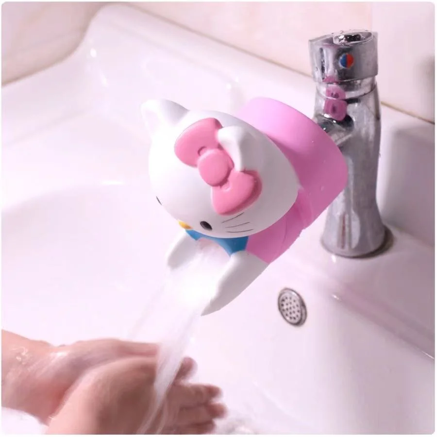 Practical Kids Faucet Extender Baby Sink Hand Washing Splash Inhibitor