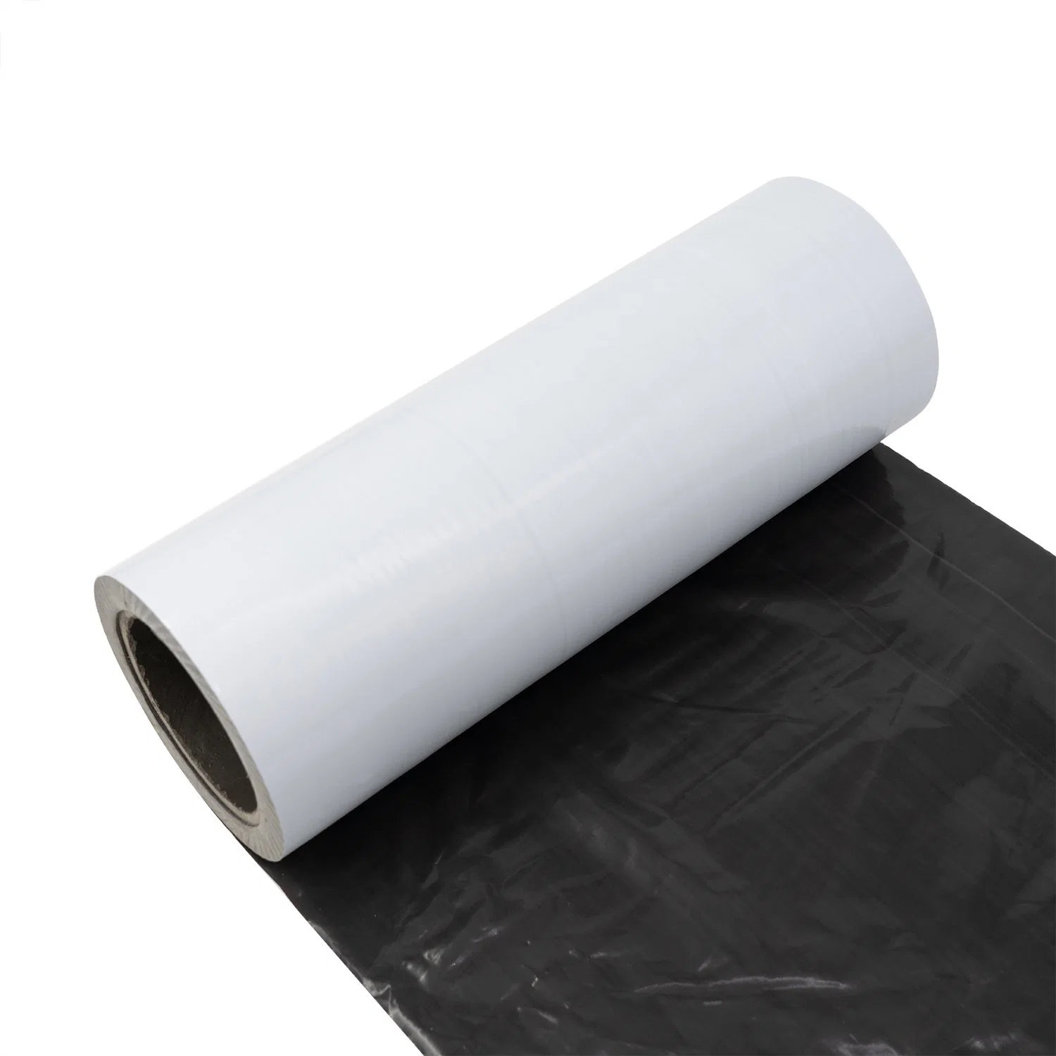 Adhesivo de alta de cinta de aluminio de plástico negro PE película protectora de la superficie de aluminio