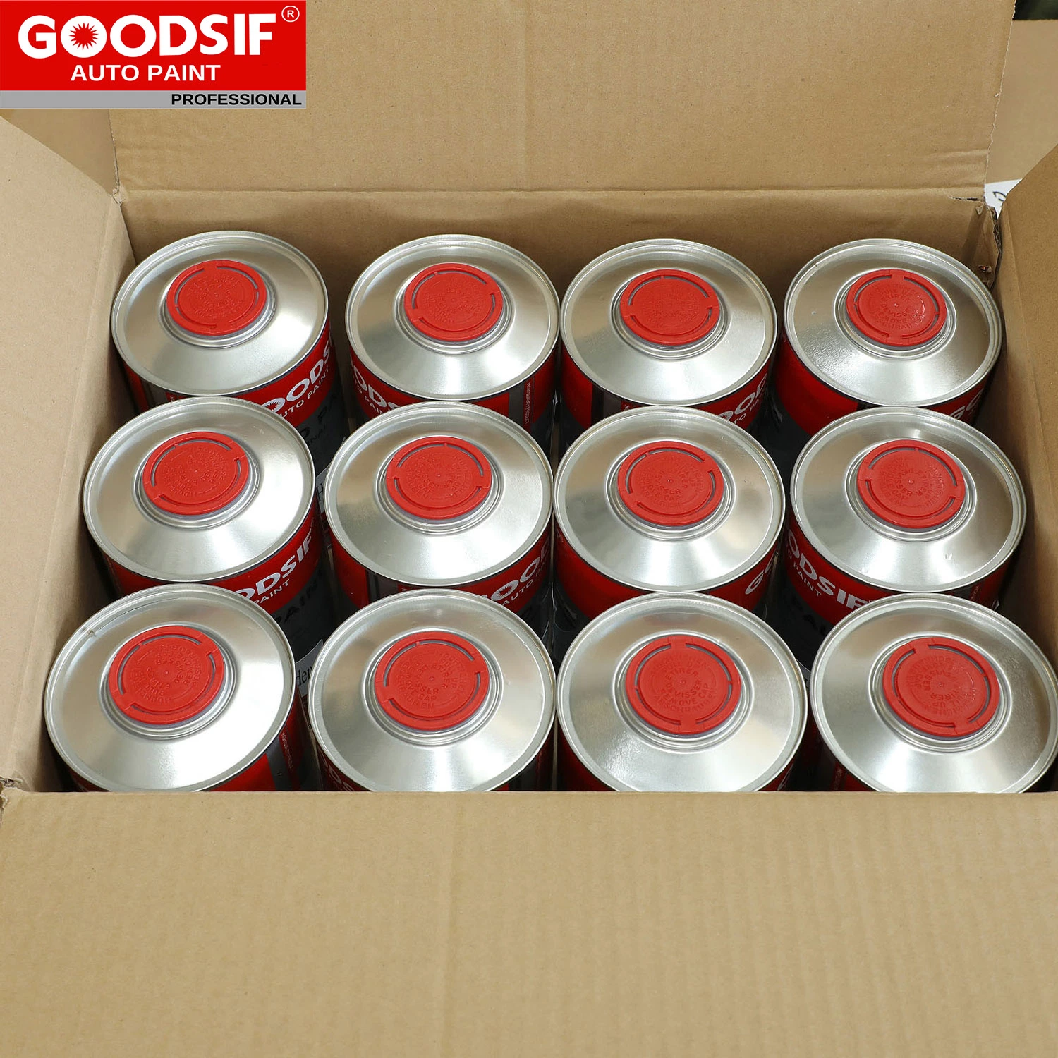 Goodsif Car Paint Manufacturer Excellent Chemical Resistance 2K Varnish Acrylic Auto Clearcoat for Automotive Refinish Paint