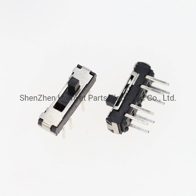 High Quality Msk Series Slide Switches on/off/on Dpdt 2p2t 8 Pin Vertical DIP Slide Switch