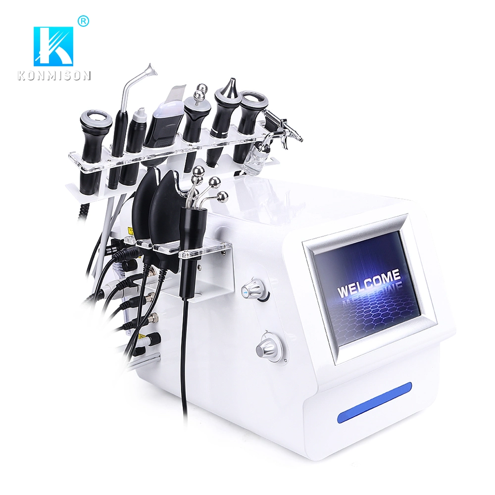 Portable 10 in 1 Multifunctional Oxygen Facial Machine for Skin Lifting