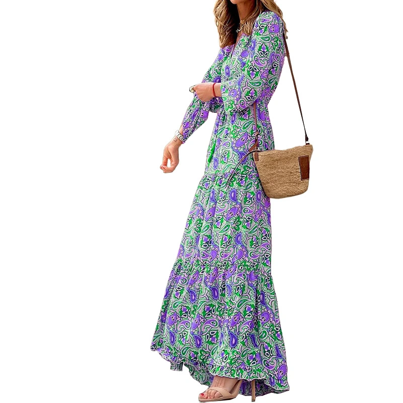 Long Casual Dresses Sun Dress Vacation Clothes for Women