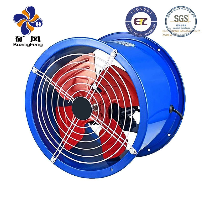 Ventilador axial de conducto de escape de alta eficiencia de 440V AC