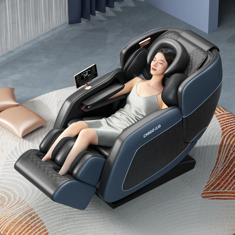 Full Body Massager Human Touch India Inflatable Kids Hypnotherapy Pedicure Game Chair Genuine Leather Luxury 4 D Massage Chair