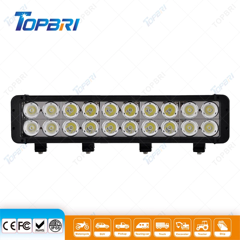 200W 12V Barre d'éclairage à LED de voiture camion pour Jeep Wrangler