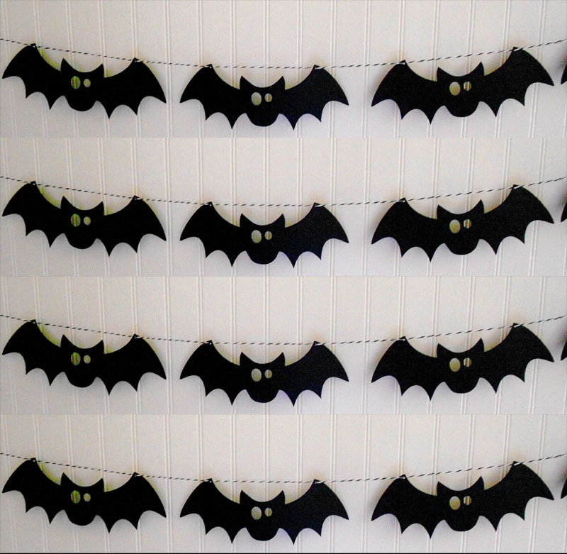 Halloween Pumpkin Paper Chain Garland Decoration