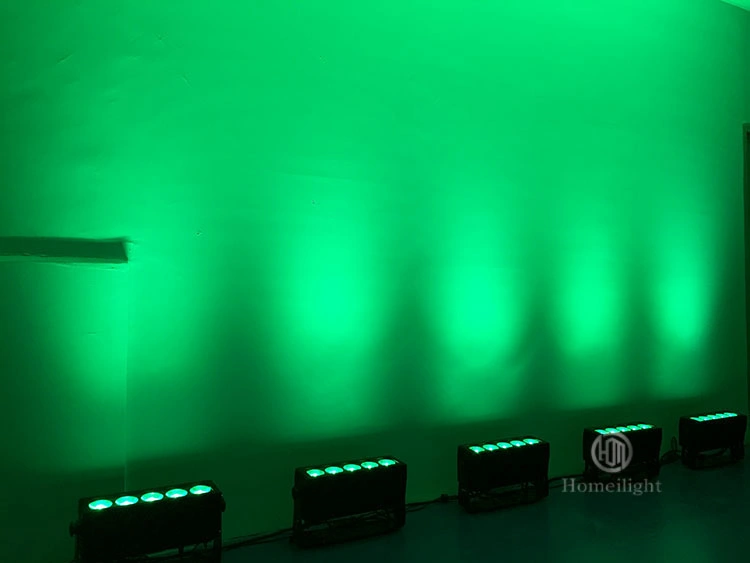 IP65 d'éclairage mural extérieur 5X20W1 LED RVB 3dans la barre mural pour mariage spectacle de scène de l'événement