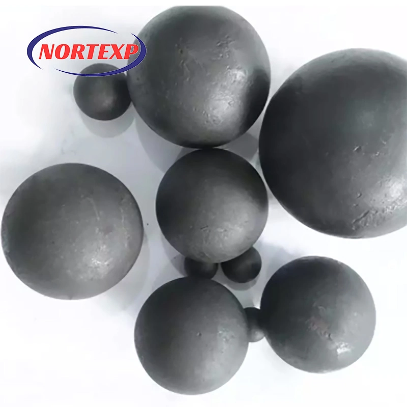 Grinding Steel Ball Forged by Abrasive Material Using for Mineral