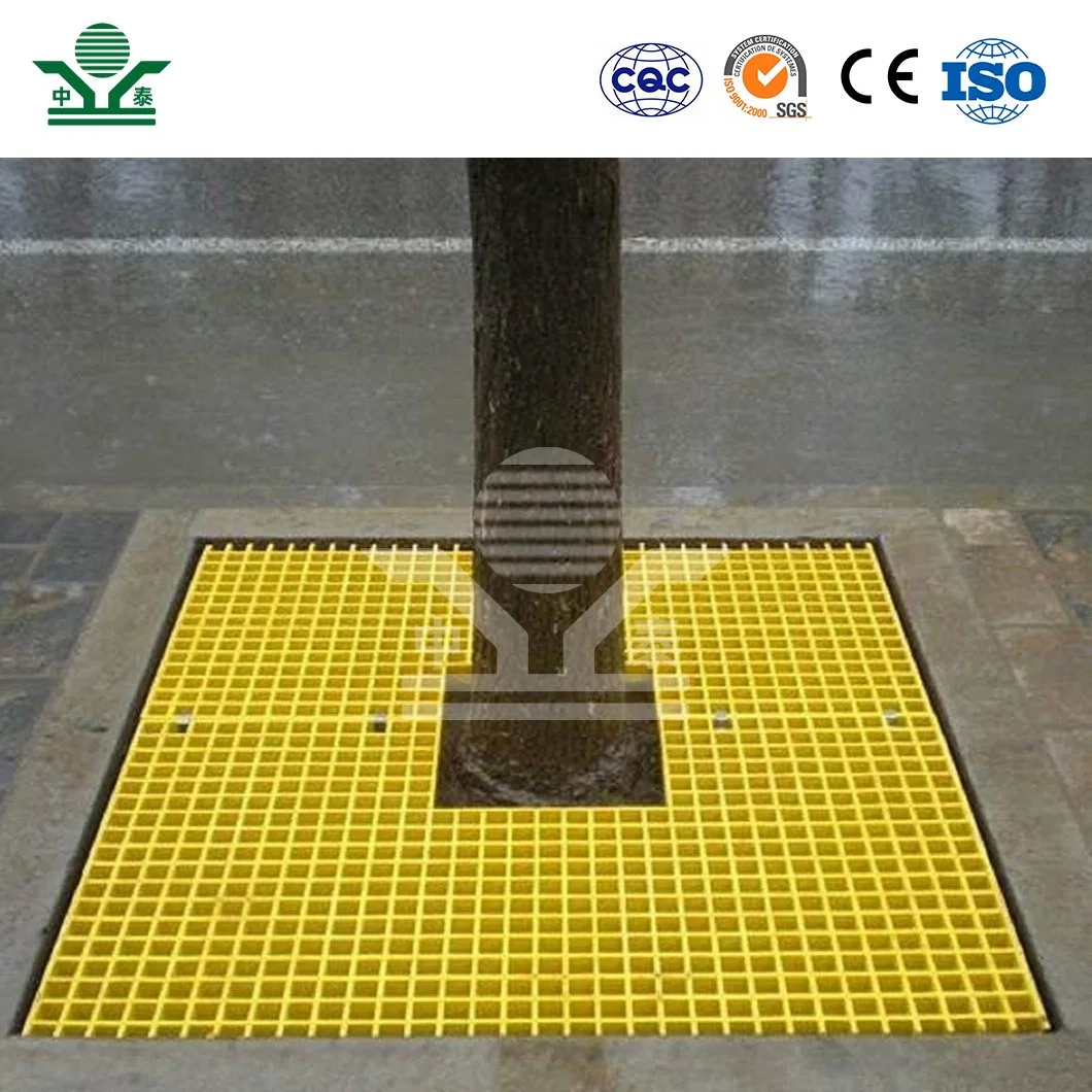 Zhongtai 4 Inch Drain Grate China Suppliers Sump Pit Drainage Trench Drain Box Channel & Grate 1 Inch X 3/16 Inch Alumnium Grating