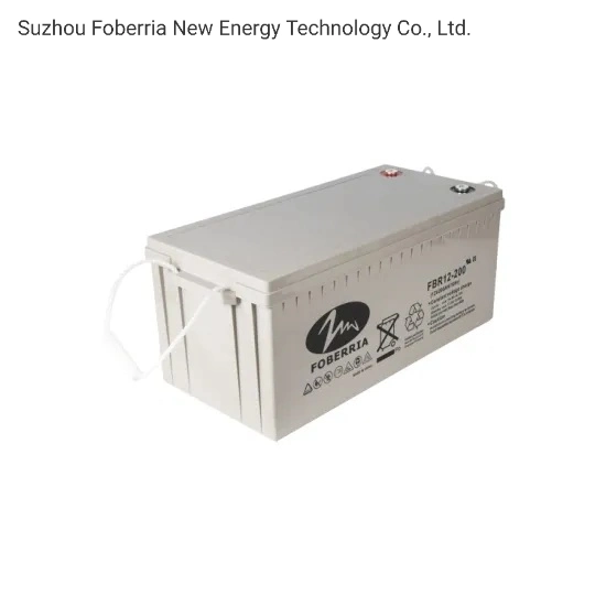 Batterie UPS Factory Fbr12V150 à cycle profond d'alimentation batterie au gel de plomb-acide pour le système solaire