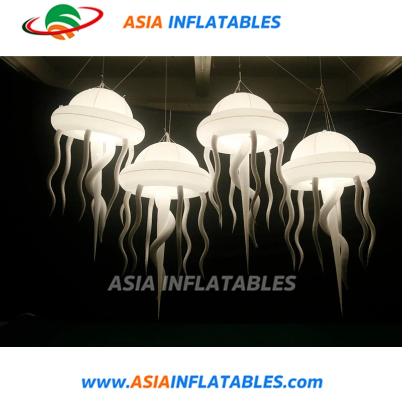 Color Changeable Luminous Jellyfish Inflatable for Art Show