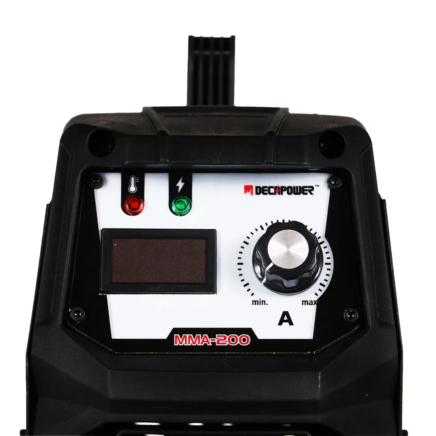 Decapower 110/220V Soldador inversor de arco metálico manual 200A MMA Máquina