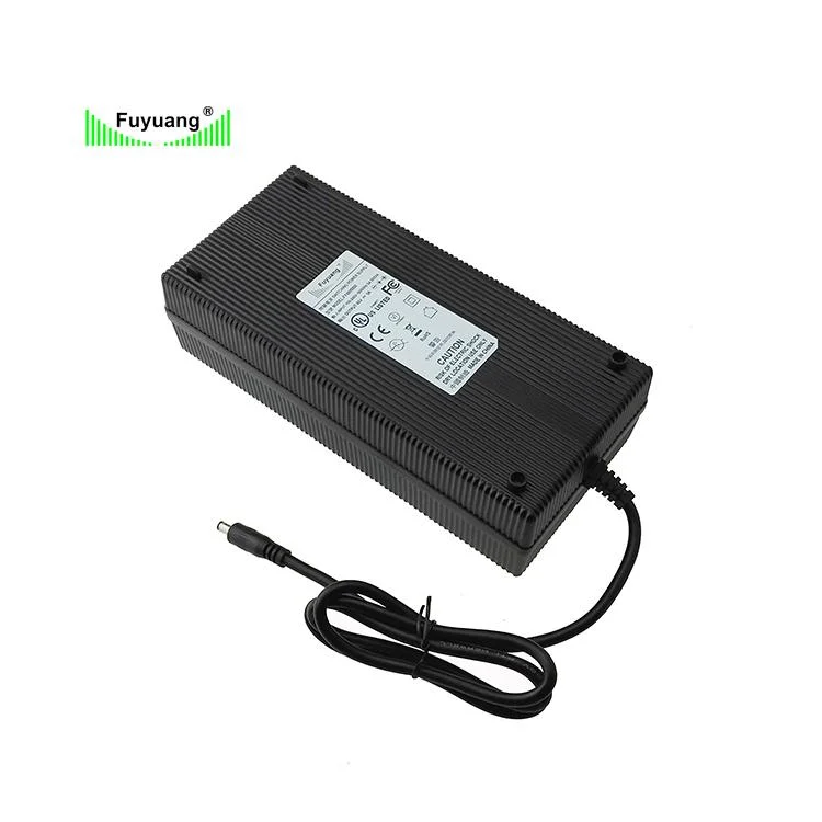 Cargador rápido Fuyuang CE enumerado 12V 48V 60V 72V Scooter carro de golf bicicleta 54,6V 5A bicicleta eléctrica cargador de batería 48V