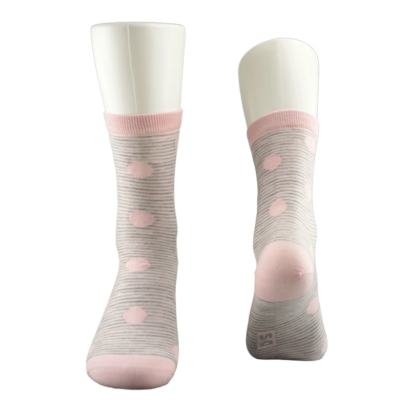 171222sk luxuriöse dünne Damen Socken aus Merinowolle mit rosa Clay