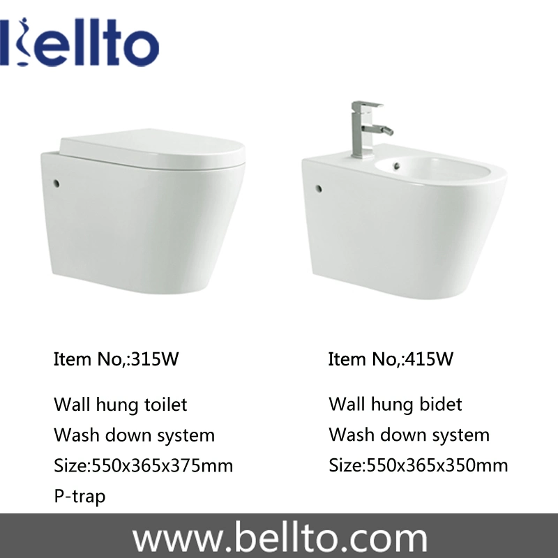 Sanitary Ware Ceramic Rimless Water Closet High quality/High cost performance Wholesale/Suppliers Intelligent Toilet