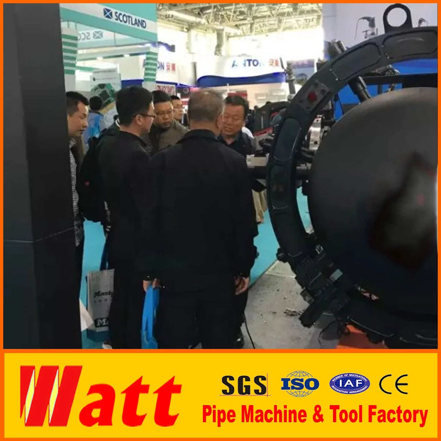 W Heavy Duty Pipe Cutting and Beveling Machine