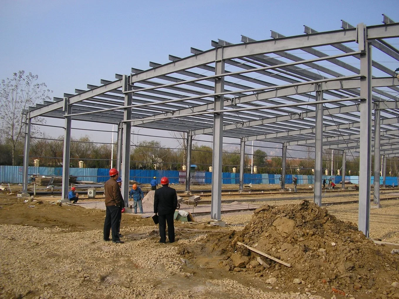 Prefabricated Steel Beam Steel Column Building Material