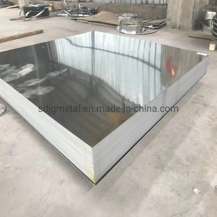 Sheet Plate Dx51d Z275 Zinc Galvanized Steel 4X8 Flat Iron Metal Dx53D Z150 24 Gauge 0.6mm Customized