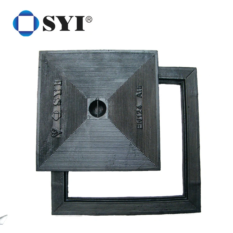 Syi Square Type Ductile Cast Iron Roadways Municipal Construction Manhole Cover