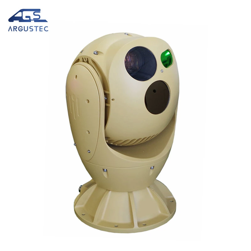 Infrared HD Visible and Thermal Pan/Tilt Laser Camera for Airport Security