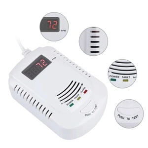 LPG Natural Gas Leak Leakage Alarm Detector for Home Use