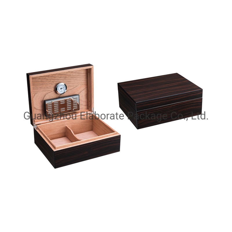 Madera de cedro de alta calidad personalizado/Zigarren Cigarros Humidor Colección Caja de regalo China fabricante