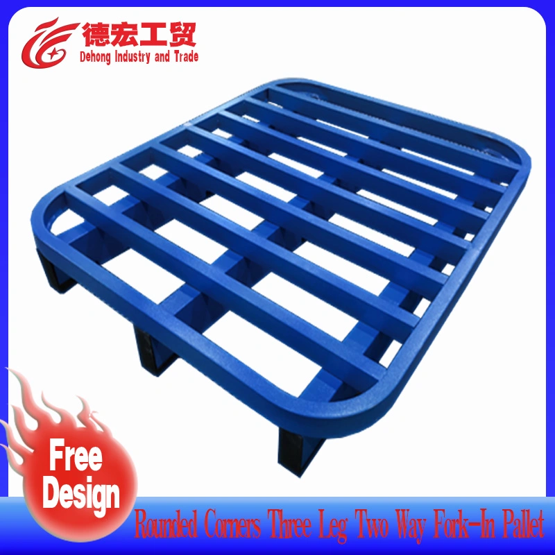 Heavy Duty Rack Pallet Metal Tray OEM Colorful Euro Steek Pallet Rackable Warehouse Storage Pallet