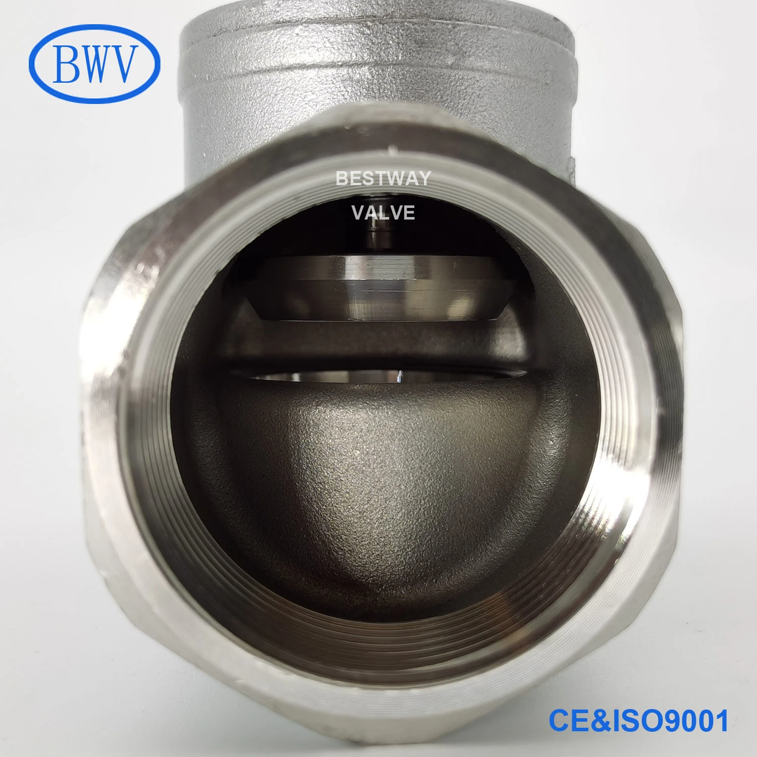 200psi/Pn16 CF8 CF8 8م NPT/BSPT/BSPP لولبي صمام Globe من الفولاذ المقاوم للصدأ