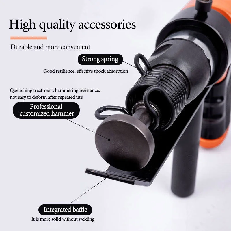 Air Hammer Professional Handheld Pistol Gas Shovels Small Rust Remover Cutting Pneumatic Tool Air Chisel