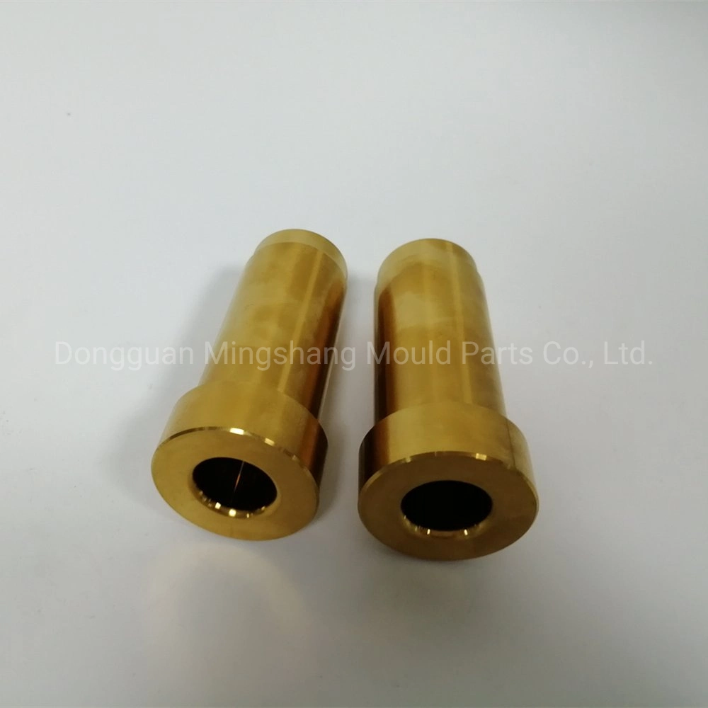 Precision Lathing Hardeness Brass Mold Core Insert Parts with Electric Spark Discharge for Shower Gel Plastic Bottle Cap