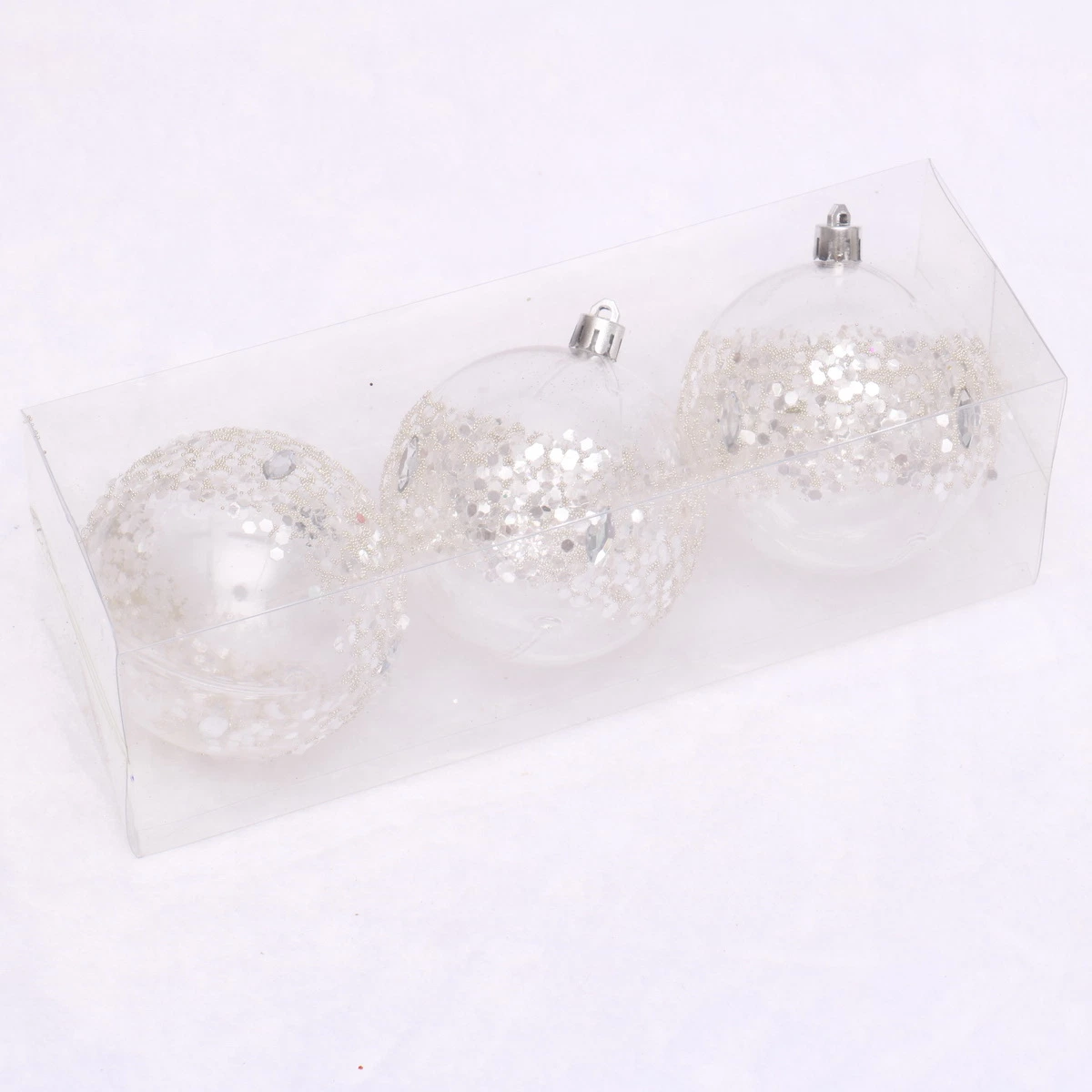 Wholesale/Supplier Plastic Hand Painted Christmas Ball Ornaments