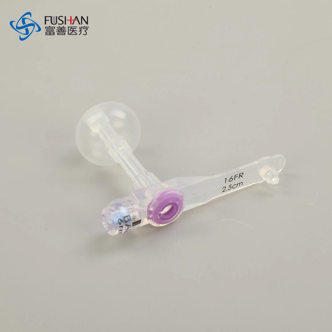 Medical Supply Disposable Endoscopic Low-Profile Gastrostomy-Button (or G-button) tube kit 12/14/16/18/20/24FR) Mic-Key Type ISO 13485 Medical Device