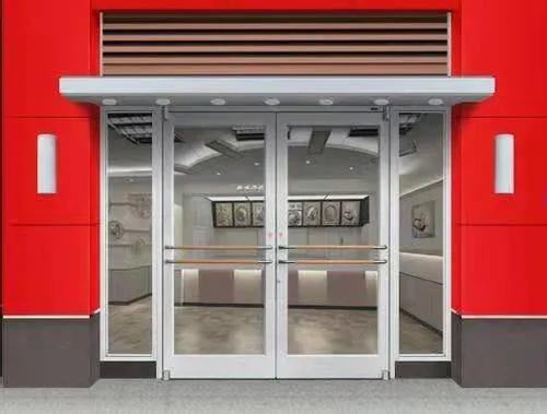 Cost-Effective Popular Reception Area Noise Reduction Kfc Door