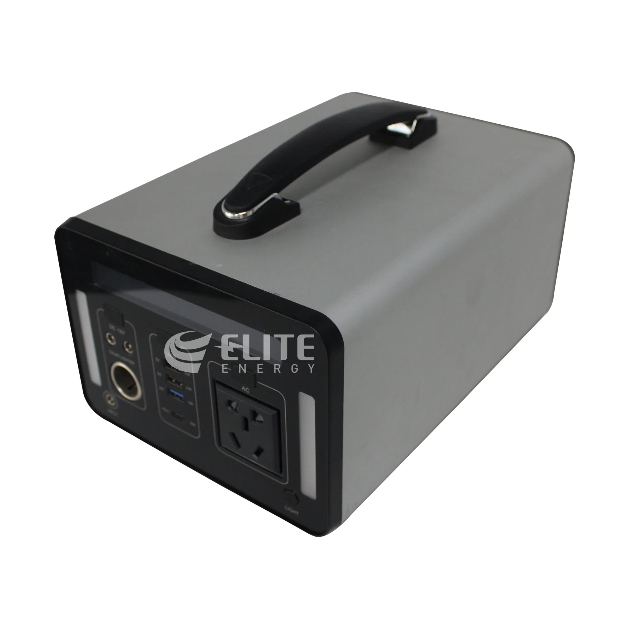 Elite 12V 500W 1000W Lithium-Iron Portable Battery UPS Emergency Power Rechargeable Lithium Ion Li-ion Battery with LED Flashlight