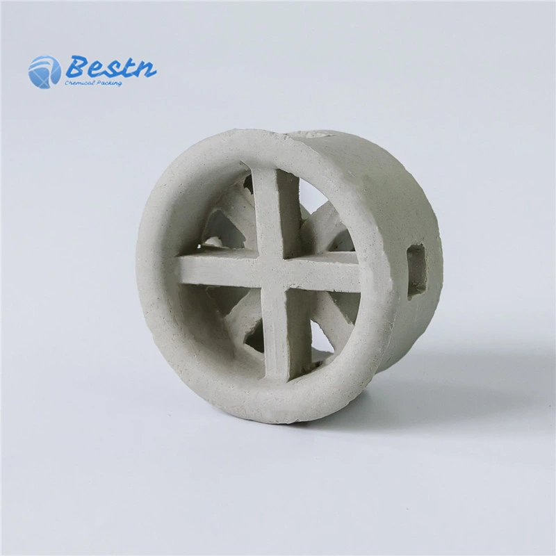 25mm 50mm 76mm Ceramic Cascade Mini Ring for Distillation Column Tower Packing