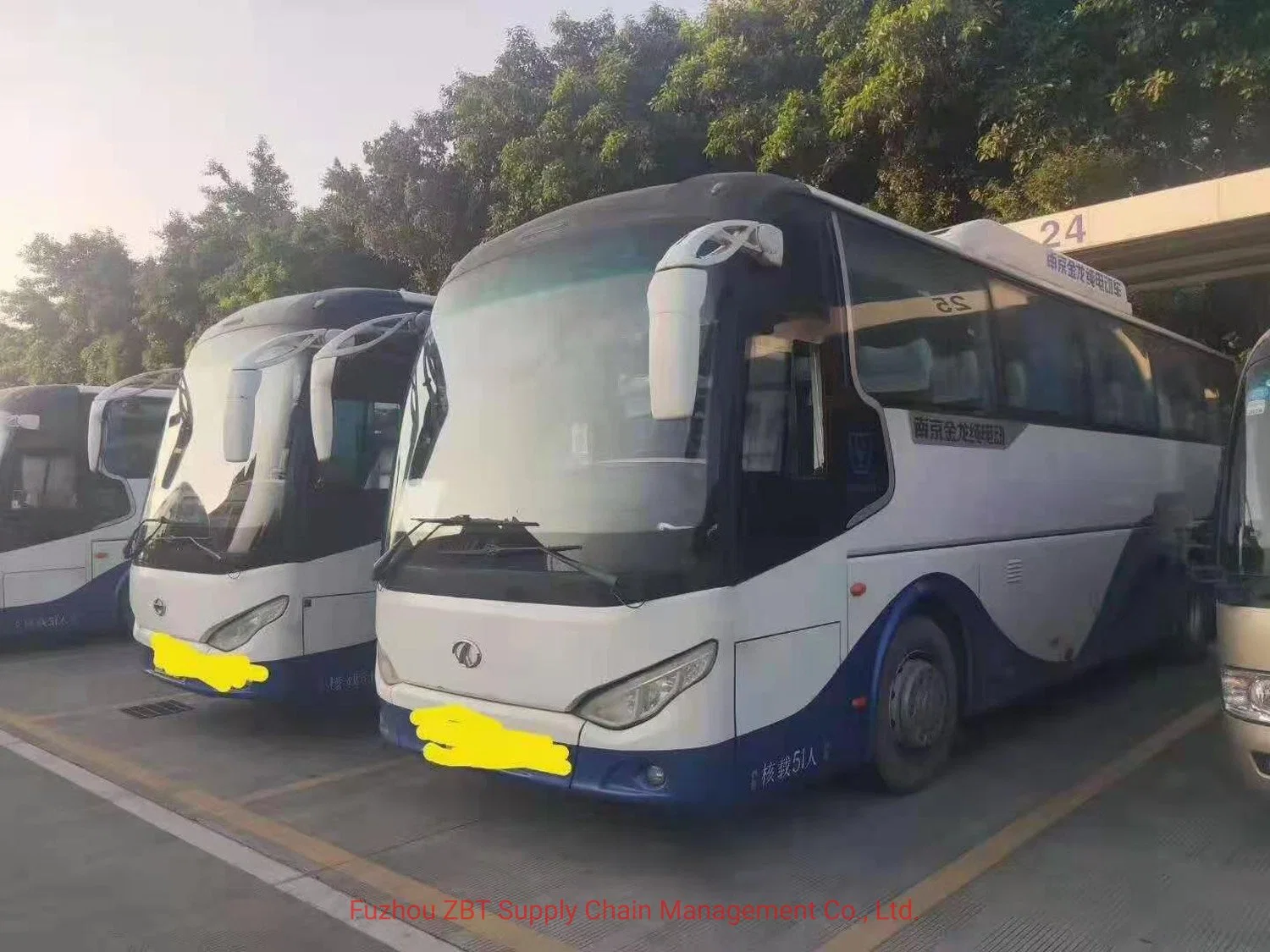 Hot Sale Used Long Route Tourism Pure Electric City Bus Passenger Buses Coach for King Long Brand