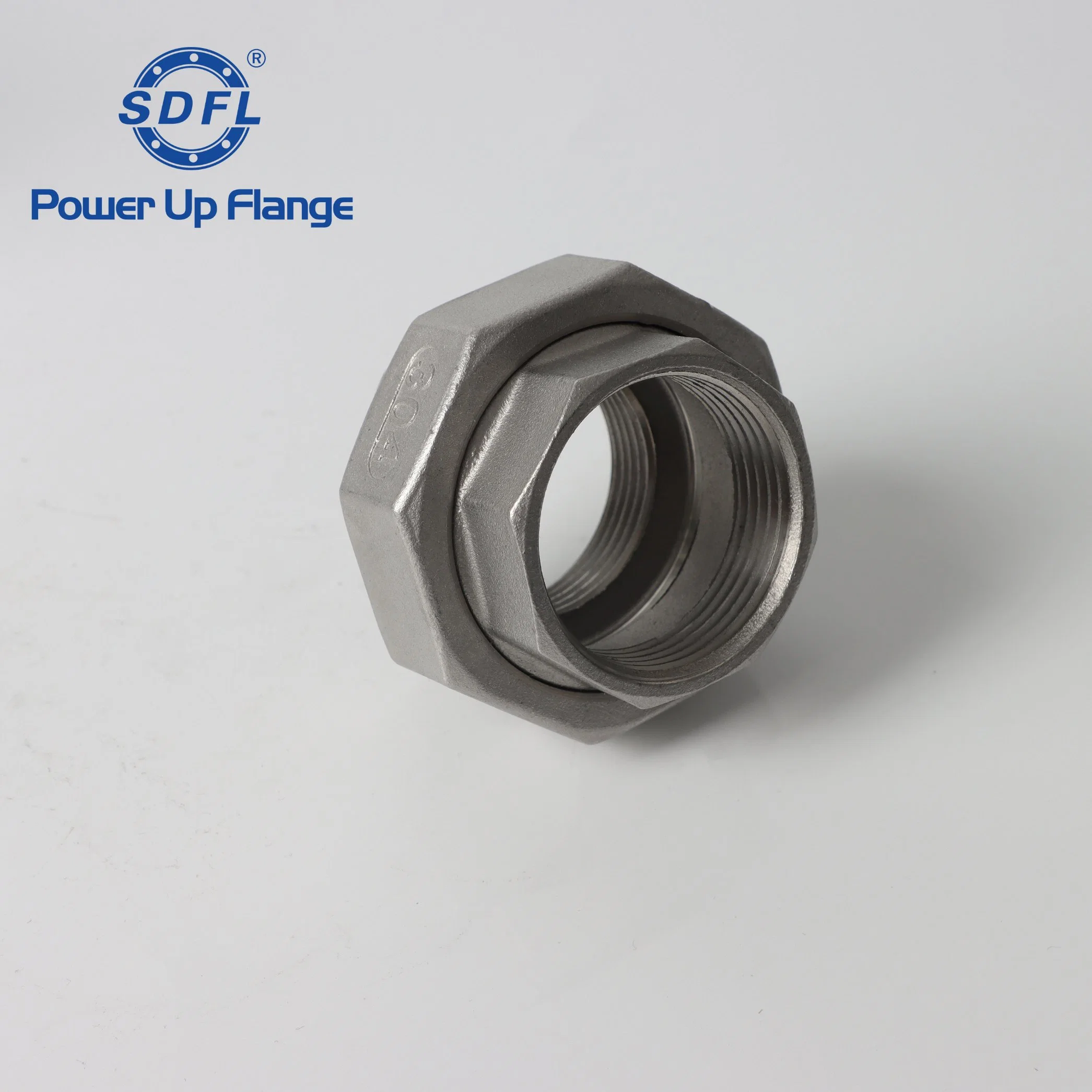 Pipe Fitting Union Sfenry Forged ASME B16.11 Class 3000 304 316 Stainless Steel Reducing