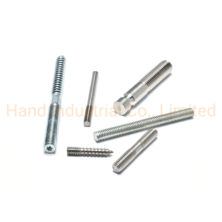 Hand Hot Sale Stainless Steel Threaded Stud Bolts Solar Energy Hanger Bolt