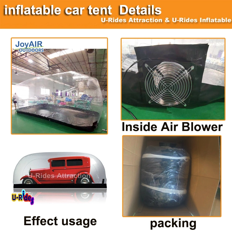 Wholesale/Supplier inflatable garage ultimate bike shield folding bubble transparent PVC inflatable motorcycle tent cover